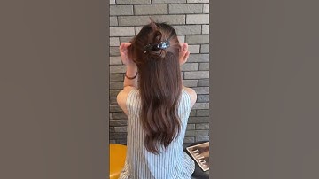 Thumbnail of No More Loose Hair! This Acetate Clip Is Elegance in Seconds!#hairaccessories #hairaccessory #髪飾り