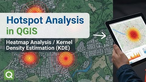 Hotspot analysis in QGIS. Also known as Heatmap analysis/Kernel density estimation(KDE)