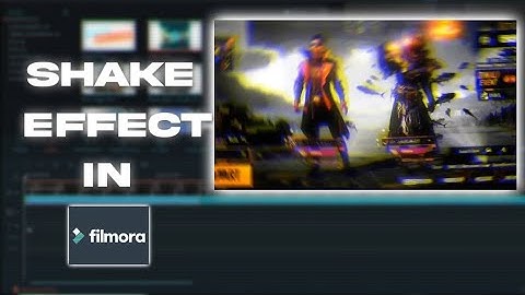Shake Effect Tutorial In Filmora PC 😍 | Lobby Video Editing || shake effect like @dakugaming ||