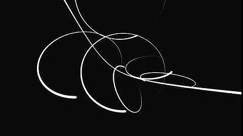 Abstract White Lines | Motion Background Animation HD | No Copyright Videos.