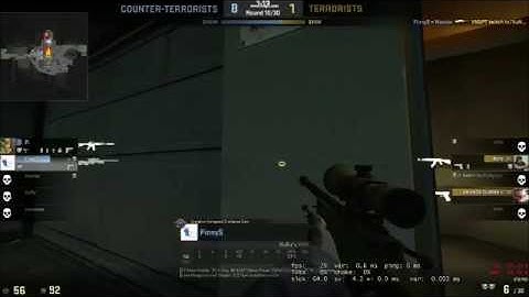 CS:GO | No Scope Through Smoke