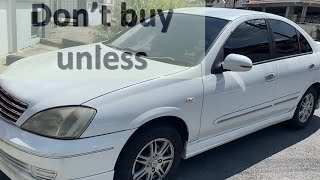Nissan Sentra - on second transmission