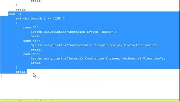 If Vs Switch, Nested Switch, Fall Through (Telugu)
