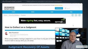 Steps To Collect Court Judgment Debt Assets