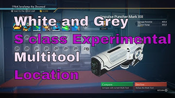 White and Grey S class Experimental Multitool Location, found by lavalamp64. No Man