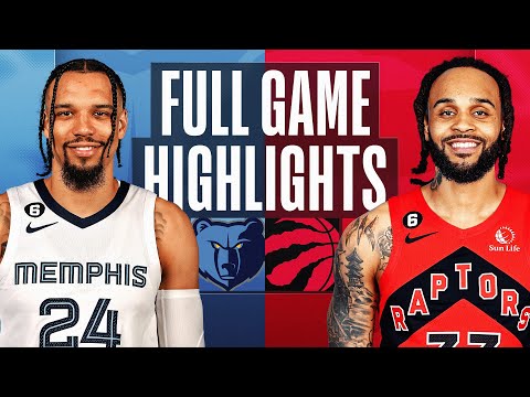 GRIZZLIES at RAPTORS | FULL GAME HIGHLIGHTS | December 29, 2022