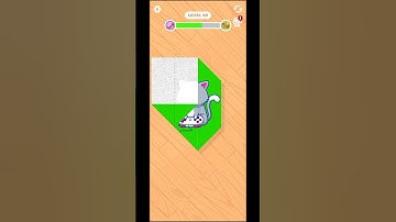 Paper Fold Level 50 Complete 3D #shorts #game (iOS Android) #games Games