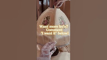 Victorian Lampshade Making Course #diy #lampshade #lampshademaking #victoriandecor