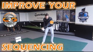 PERFECT GOLF SWING SEQUENCE