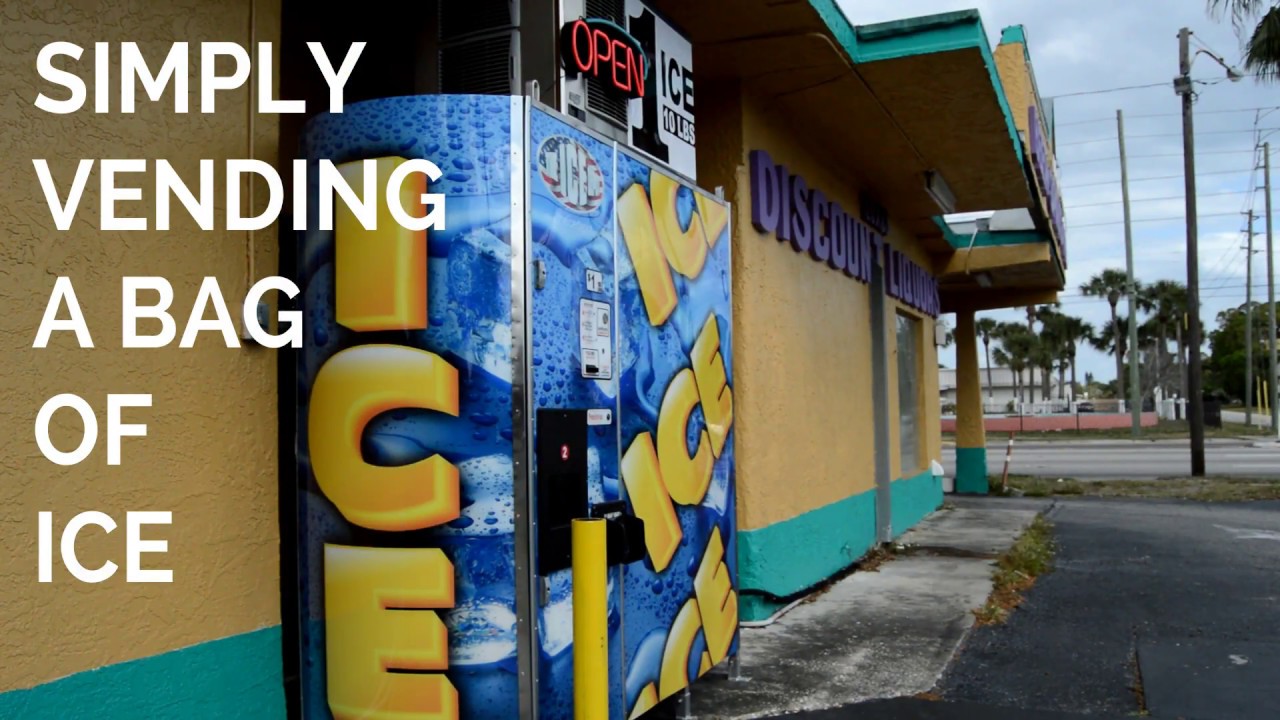 Vending a Bag of Ice YouTube