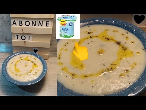 Vidéo: Soupe épaisse Au Yaourt