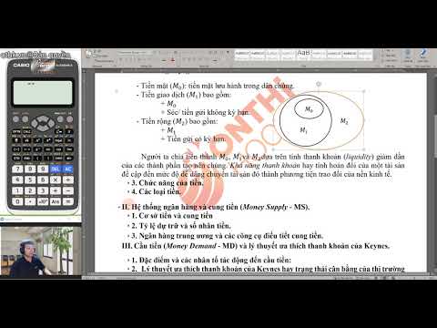 Video: Làm thế nào để bạn tính toán cung tiền với số nhân tiền?