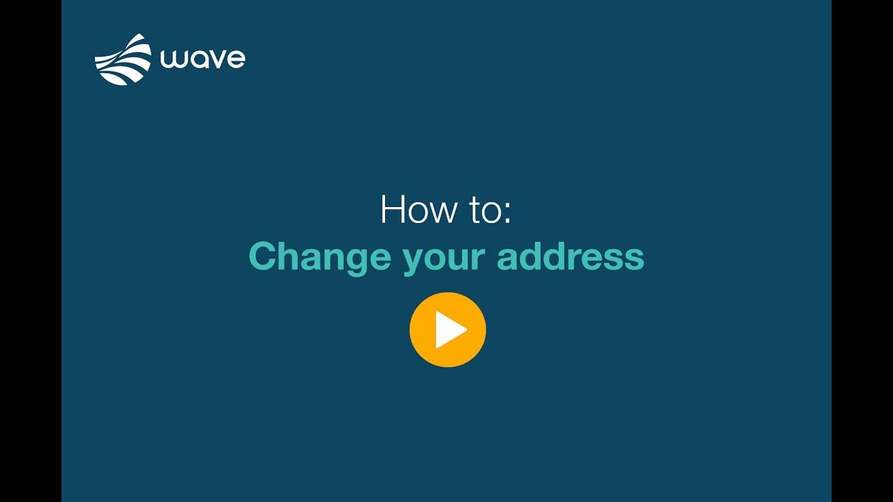 How to Change your address YouTube