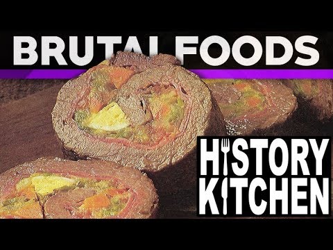 Stuffed Rolled Steak - Retro Recipe Review - Brutalfoods