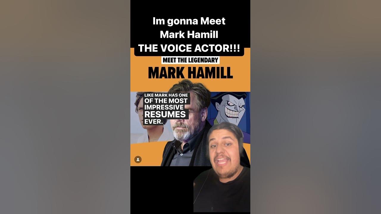 Im Finally Meeting Mark Hamill THE VOICE ACTOR!!! #Shorts