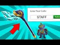 *NEW* PROMO CODE FOR FREE ITEM ON ROBLOX!! (KINETIC STAFF)