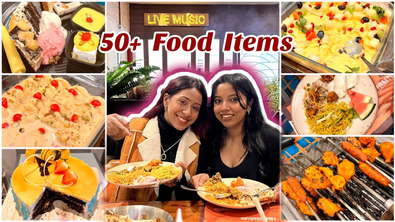 Eating at the best buffet in Guwahati??? 😋😋