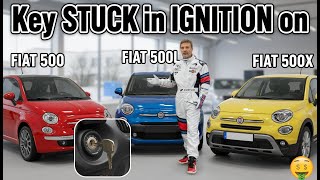Fiat 500 Key WONT Come Out of Ignition? Easy DIY Troubleshooting Guide