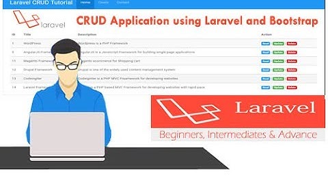 How to Make Laravel 5.4 CRUD Tutorial using Bootstrap
