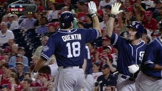 SD@WSH: Quentin belts a three-run shot to left-center