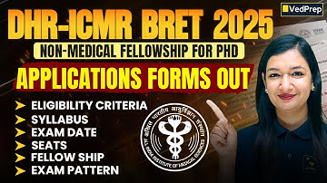 DHR–ICMR BRET 2025 | Non-Medical Fellowship for PhD | Application Forms Out | Eligibility, Syllabus