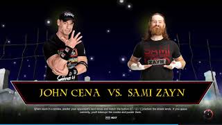 WWE2K23 John Cena Vs Semi Zyan Gameplay Match & News - Hindi Commentary