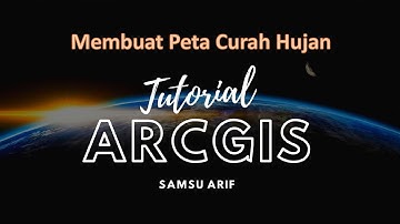 Tutorial Pembuatan Peta Curah Hujan menggunakan data BMKG dengan metode Thiessen, Spline dan IDW