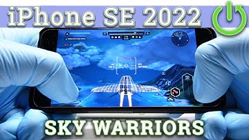 Apple iPhone SE 2022 - Sky Warriors | Gaming TEST 😱| A15 Bionic