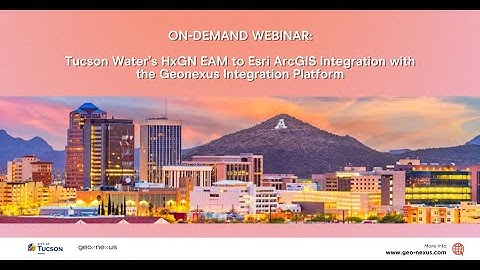WEBINAR: Tucson Water