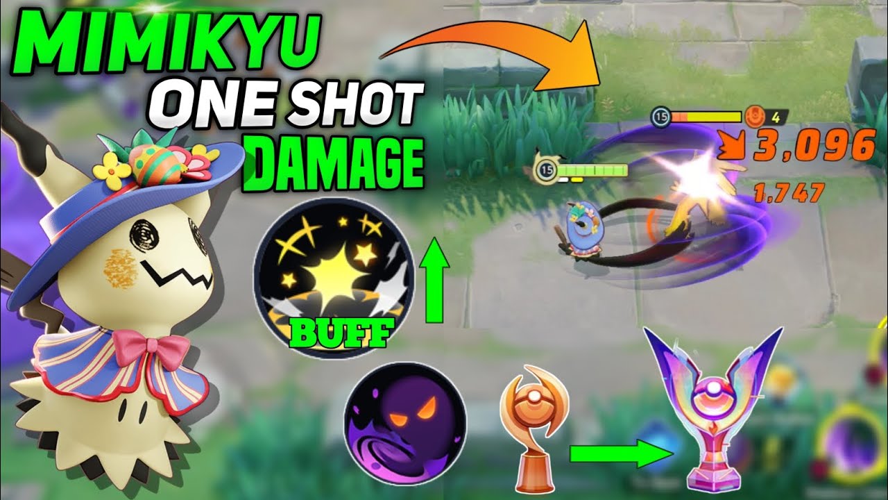 Play Rough Pokemon Use this build on Mimikyu to one shot any Pokemon with play rough ...
