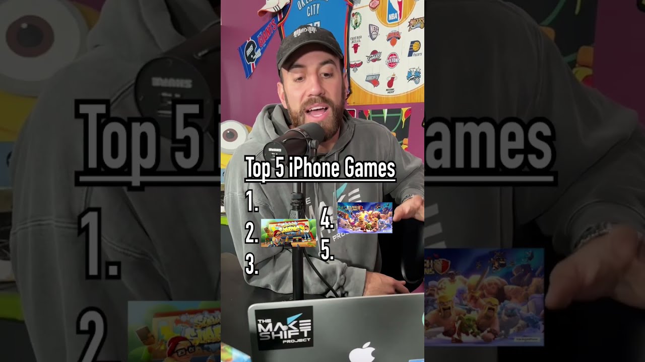 Guessing The TOP 5 MOST DOWNLOADED IPhone Games As Of 2018 Shorts