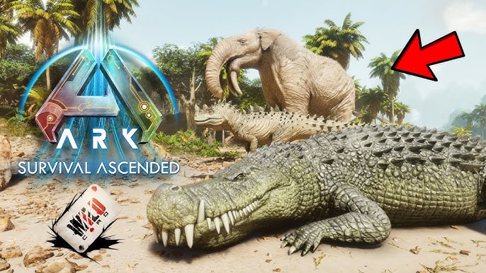 How to tame a Deinosuchus in Ark #game #foryou #fyp