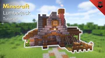 Minecraft: How to Build a Medieval Lumberjack