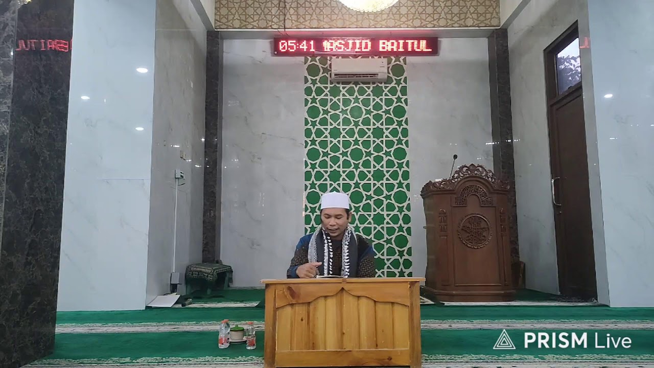 Siaran langsung Kajian Rutin, Masjid Baitul Iman GCC