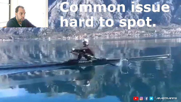 Can you spot this common sculling technique problem? (Symptom vs Cause)