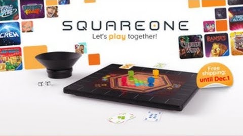 SquareOne®, the board game console By Wizama