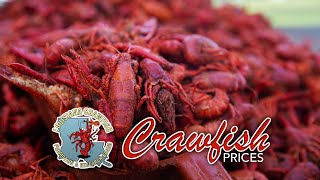 Crawfish Prices
