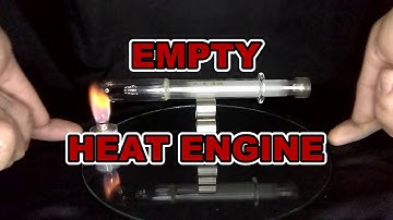 How to make the simplest Lamina Flow "Stirling" engine - free piston and transparent body