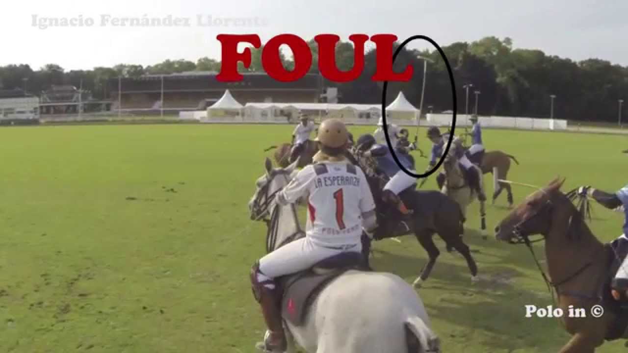 HPA Polo Rules 04/5 Hooking Misuse of the Stick in English Art 36 YouTube