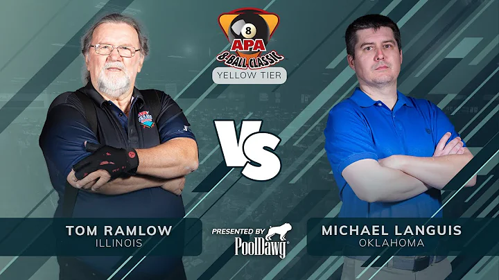 Tom Ramlow VS Michael Languis - 8-Ball Classic Finals - Yellow Tier