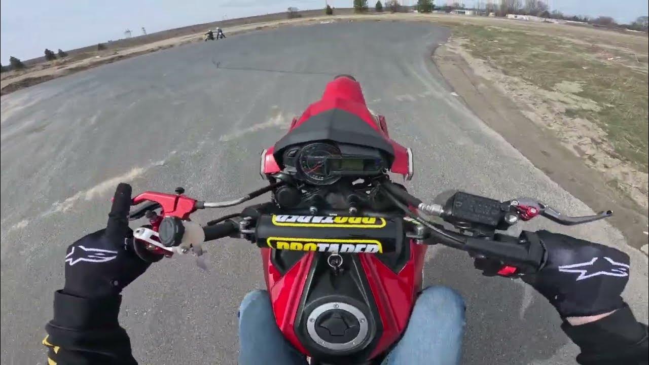 LEARNING TO WHEELIE MY Z125 PRO! 2023 LOT DAY 1 YouTube