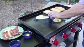 How to Cook Breakfast on the Flat Top Grill