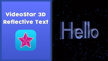VideoStar 3D Reflective Text Tutorial