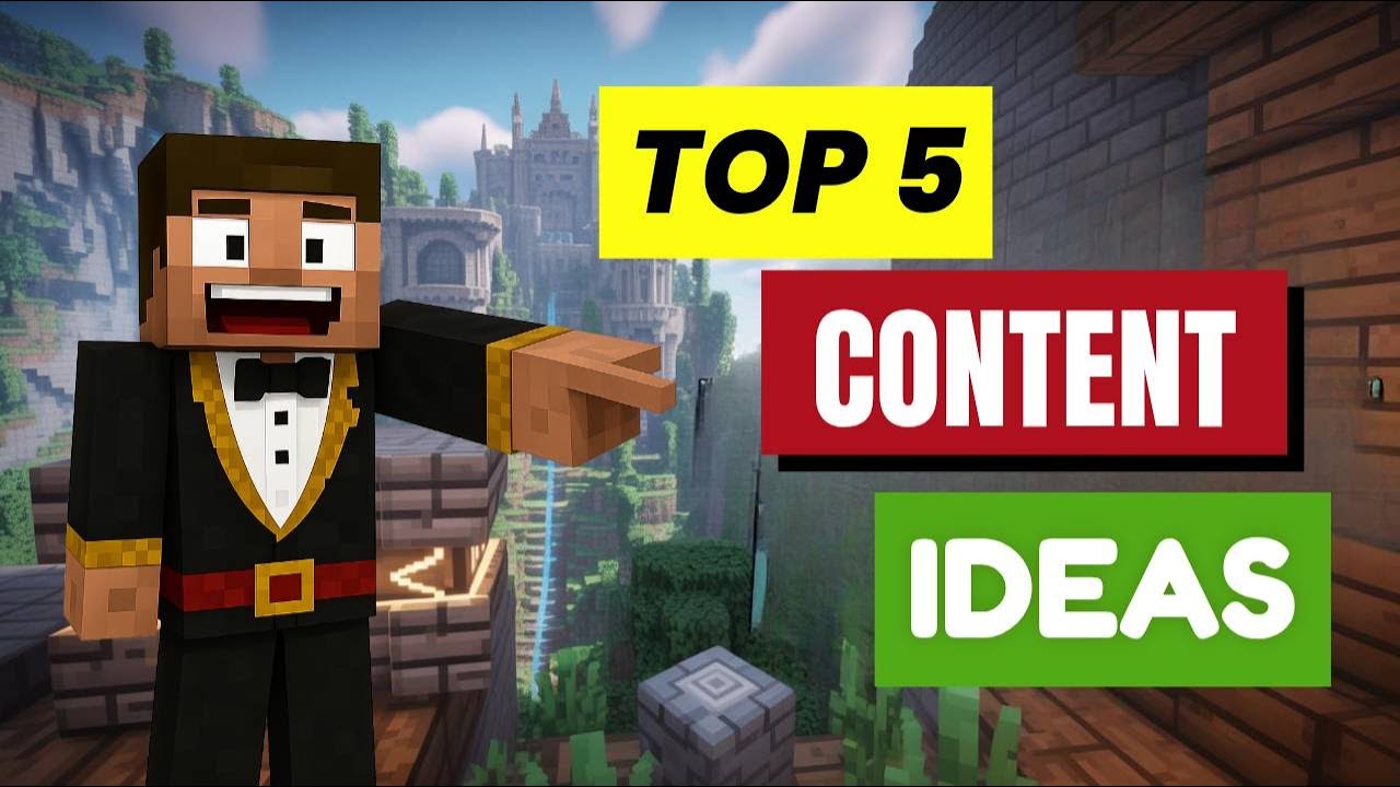 Best Minecraft Content Ideas (2025 Edition) - YouTube
