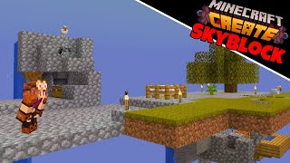 You wont Believe This! I am still trying to get Sheep on this Create mod skyblock 🐑