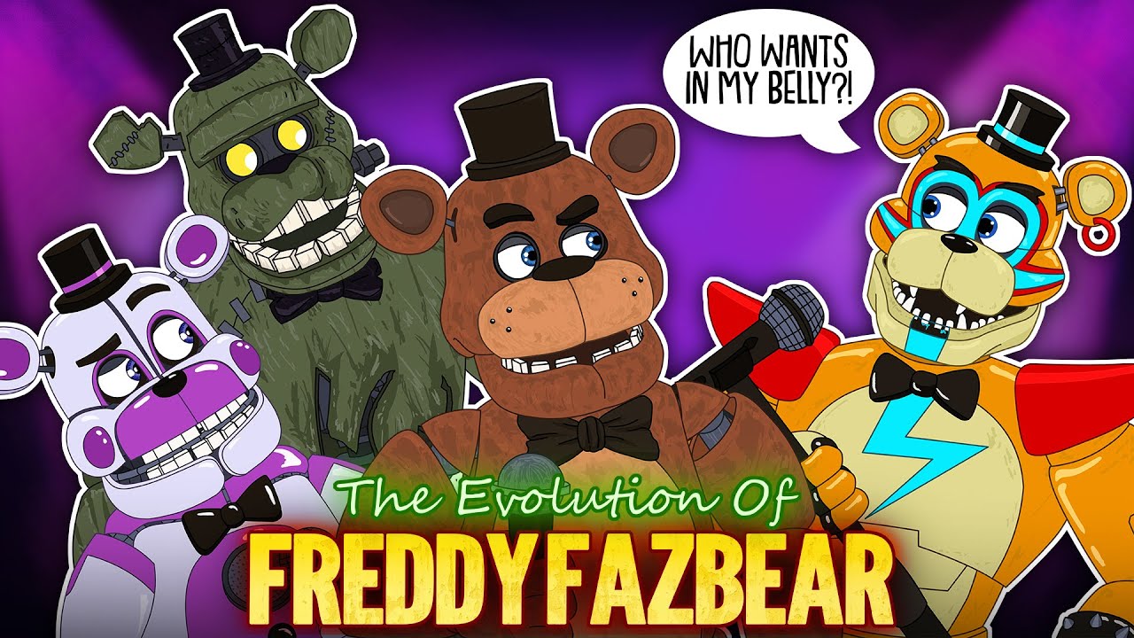 Animated 3 Foot Five Nights Freddy Decoration