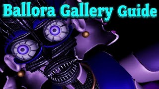 How to Beat Ballora Gallery Guide FNAF Help Wanted 2 Guide