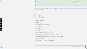 Laws of motion practice questions part- 5 #SATHEE_ENGG #swayamprabha #engineeringexams