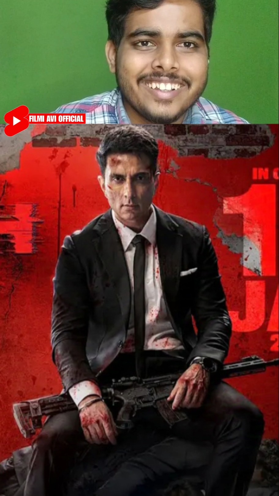 Fateh | Official Trailer | Sonu Sood | Reaction Video | #shorts #remix