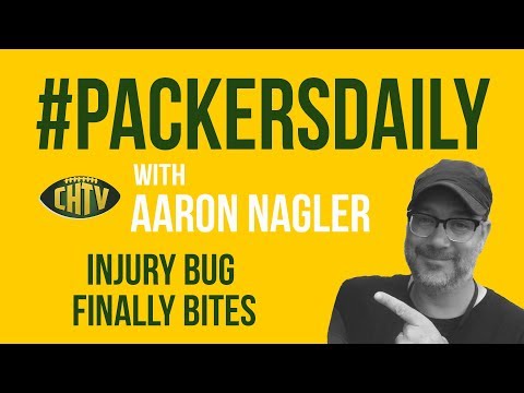 #PackersDaily: Injury bug finally bites - YouTube